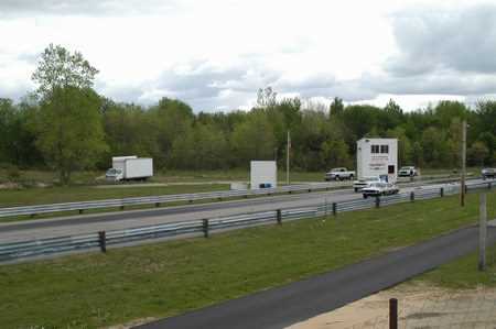 Thunderbird Dragway - Race In Progress Photo From Water Winter Wonderland (newer photo)